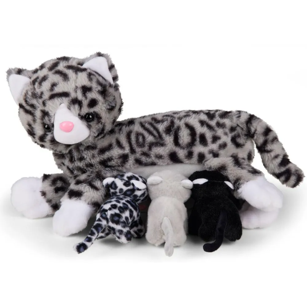 Familiebamse - Kattemor med killinger| Bamser