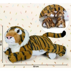 Familiebamse - Tigermor med unger| Bamser