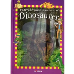 Forlaget Bolden Fantastiske fakta om DINOSAURER| Naturvidenskab|Dinosaur Legetøj