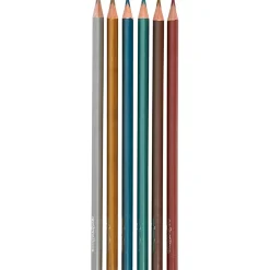 Creativ Company Farveblyanter - Metallic, 6 stk| Tegne- & Malegrej