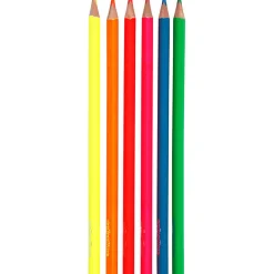 Creativ Company Farveblyanter - Neon, 6 stk| Tegne- & Malegrej