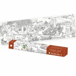 Moulin Roty Farvelægningsplakat 1,5 meter - Haveliv| Tegne- & Malegrej
