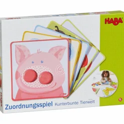 Haba Farvespil - Dyrevenner| Montessori|Tumlinge Legetøj
