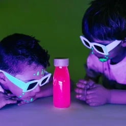 Fascinationsflaske - Glow-in-the-dark pink|Børn Mindfulness For Børn|Bliv Forundret
