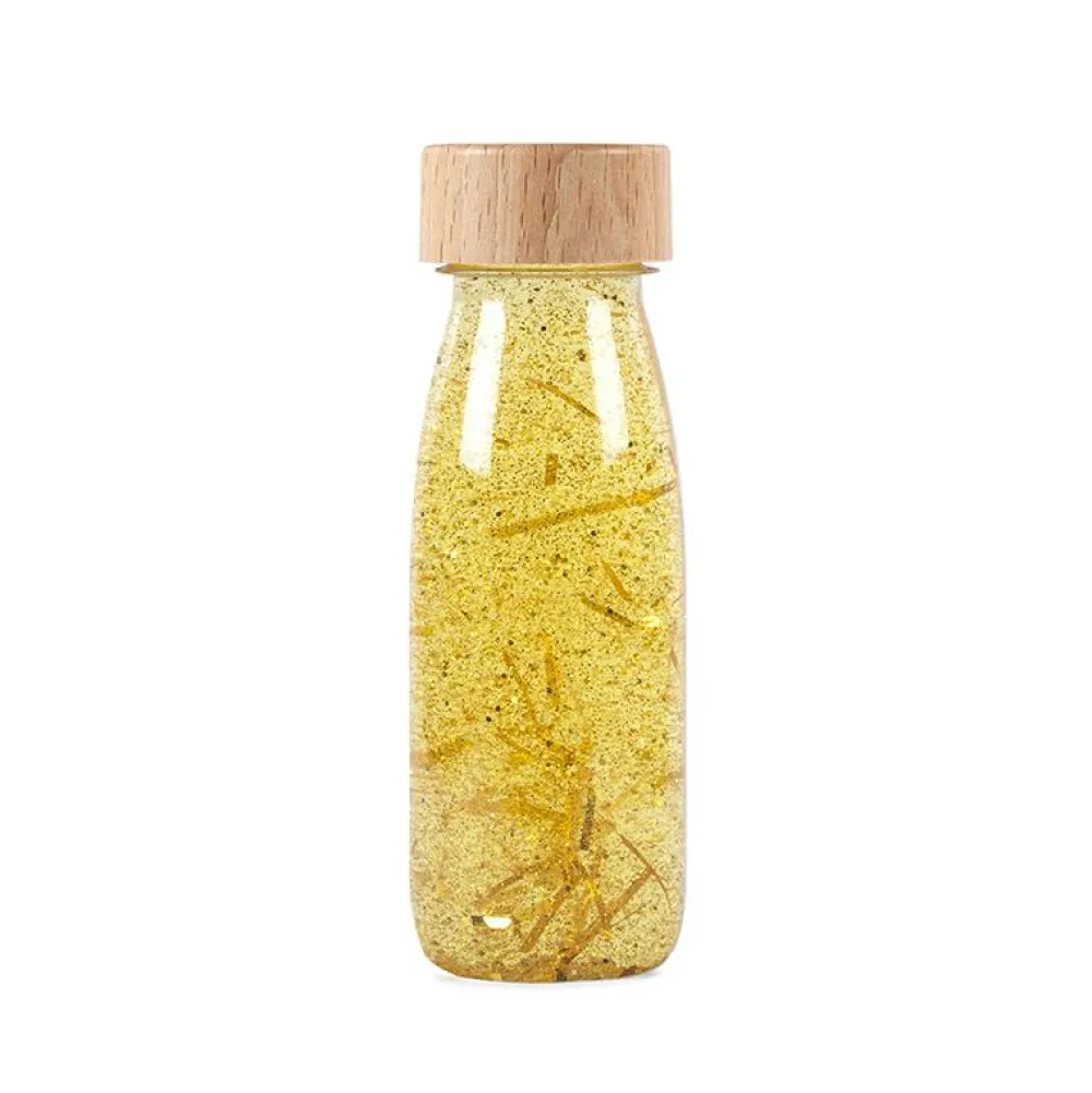 Fascinationsflaske - Guld glitter|Børn Mindfulness For Børn|Bliv Forundret