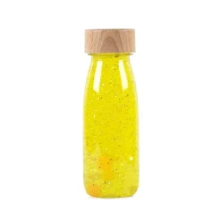 Fascinationsflaske - Gul glitter|Børn Mindfulness For Børn|Bliv Forundret