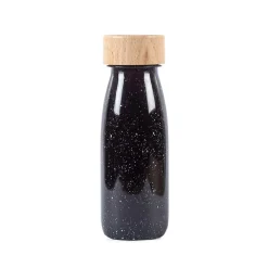 Fascinationsflaske - Sort glitter|Børn Mindfulness For Børn|Bliv Forundret