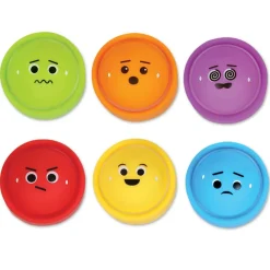 Learning Resources Fidget Poppers - Følelser, 24 stk| Taktil / Følesans|Ro & Fordybelse
