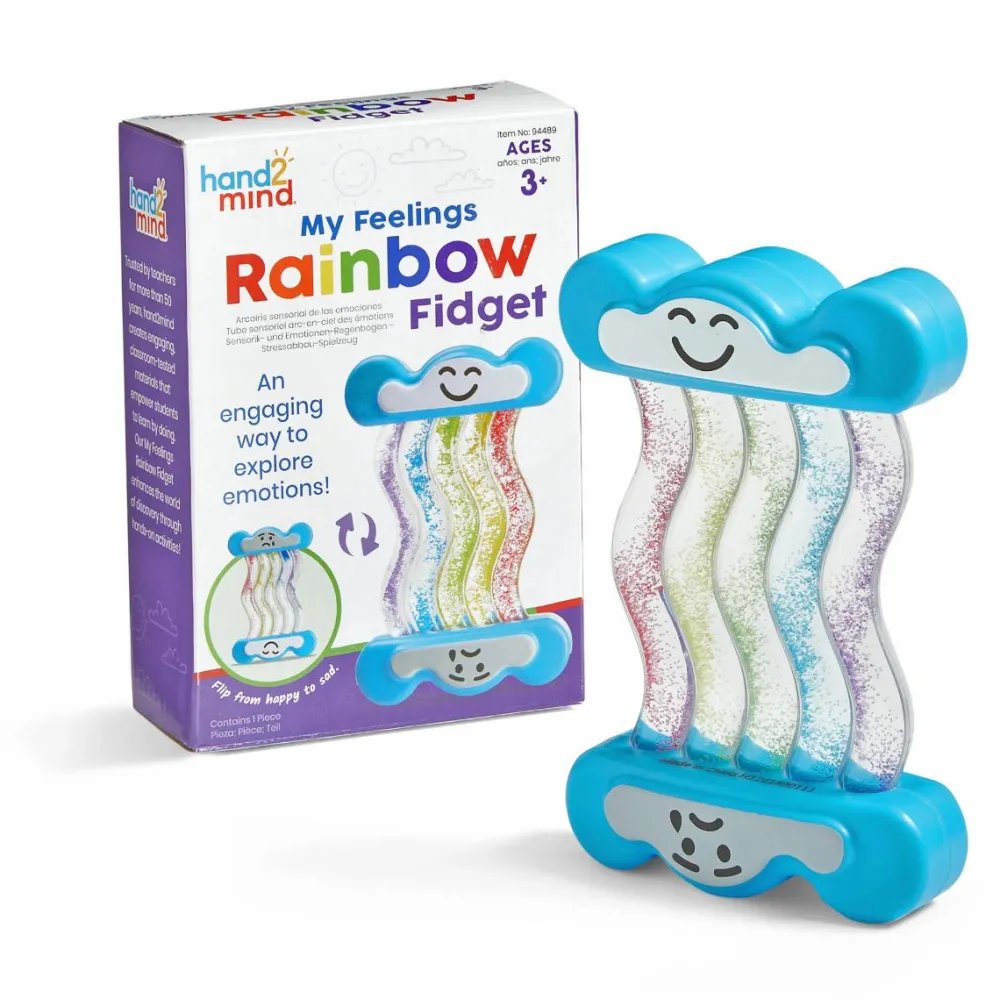 Learning Resources Fidget regnbue - Bliv glad igen|Børn Sociale Kompetencer|Fidget Toys