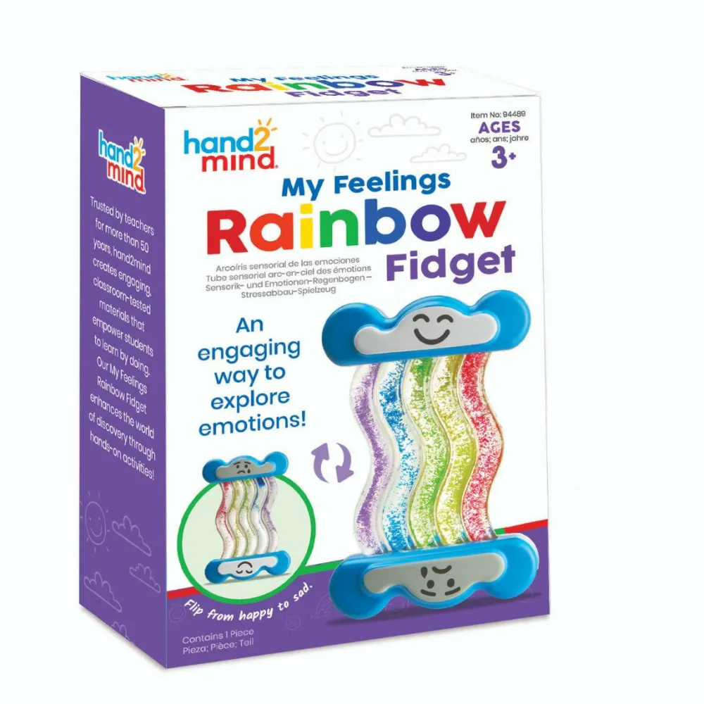Learning Resources Fidget regnbue - Bliv glad igen|Børn Sociale Kompetencer|Fidget Toys