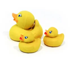 Green Rubber Toys Figurer i naturgummi - Andemor med ællinger| Vis Alle Varer (Særlige Behov)|Dyrefigurer