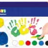 Playbox Fingermaling - 6 x 50 ml| Tegne- & Malegrej