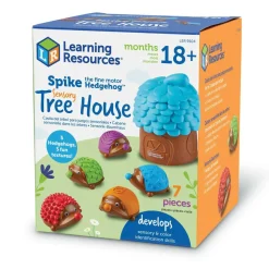 Learning Resources Finmotorik pindsvin - Træhus & teksturer| Taktil / Følesans|Montessori