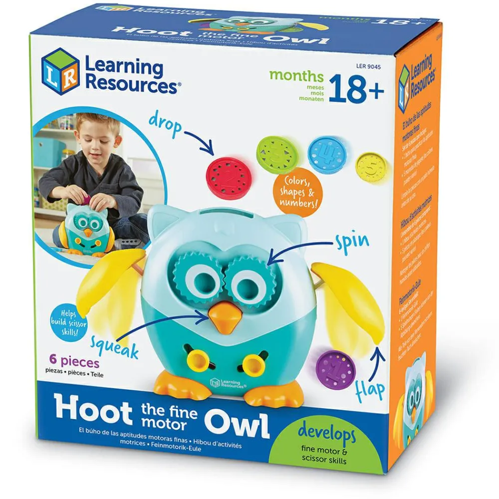 Learning Resources Finmotorik ugle| Finmotorik|Tumlinge Legetøj