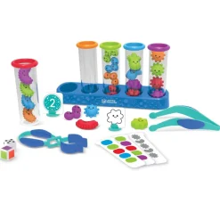 Learning Resources Finmotorisk aktivitetssæt - Silly Science| Stem Læringslegetøj|Sorterings- & Stablelegetøj