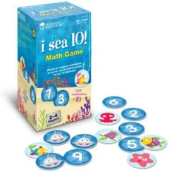 Learning Resources Fisk en 10´er - Matematikspil| Skolesjov|Matematik & Leg