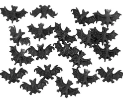 Creativ Company Flagermus i plast (15x25 mm), 20 stk.| Kreativ Leg|Halloween