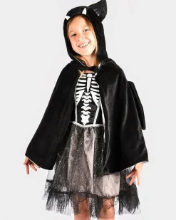 Den Goda Fen Flagermuskappe, str. 3-8 år| Halloween|Fastelavn