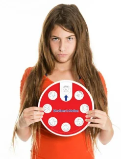 Følelseshjul Ø 23 cm.| Sociale Kompetencer|Sprog & Leg