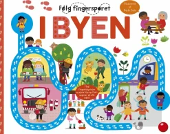 Forlaget Bolden Følg fingersporet: I byen|Børn Legetøj Til Ferien|Børnebøger