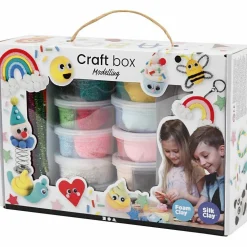 Creativ Company Foam Clay og Silk Clay i gaveæske| Påske|Kreativ Leg