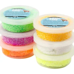 Creativ Company Foam Clay 6 x 14 gr. - Påskefarver| Påske|Kreativ Leg
