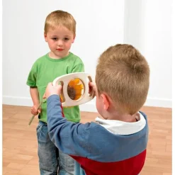 tickit® Forstørrelsesglas Easy Hold i træramme| Naturvidenskab|Montessori