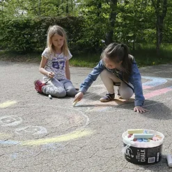 Creativ Company Gadekridt i spand, 50 stk| Udeleg|Legetøj Til Ferien