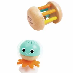 Hape Gavesæt til baby, 3 dele| Rangler|Bidelegetøj