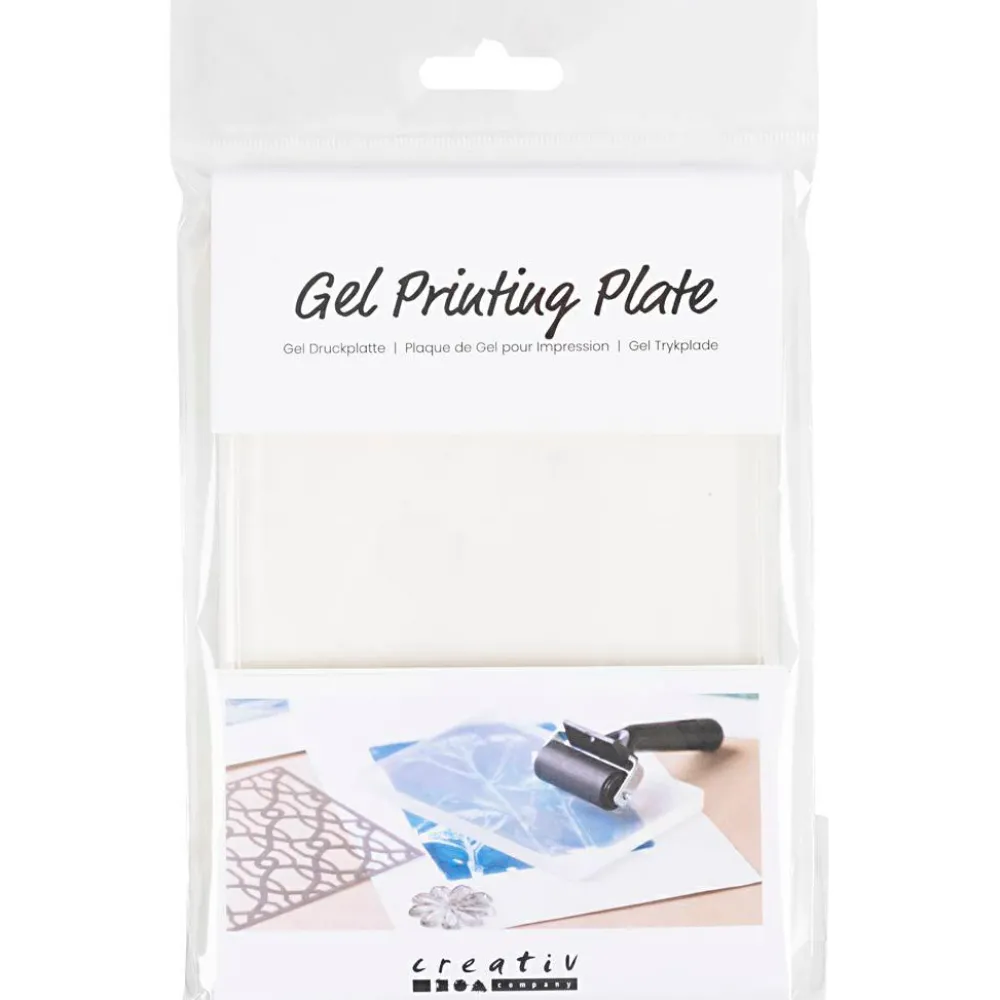 Creativ Company Gel print trykplade - 12,7 x17,8 cm| Tegne- & Malegrej|Kreativ Leg