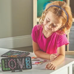 Learning Resources Geoboard - Lav former med elastikker| Finmotorik|Stem Læringslegetøj