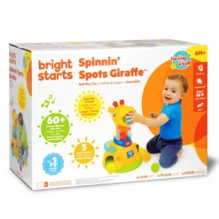 Bright Starts Giraf med lys og lyd| Tumlinge Legetøj|Babylegetøj