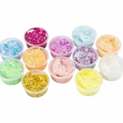 Creativ Company Glitter Clay 72 x 20 ml - Mix| Påske|Kreativ Leg