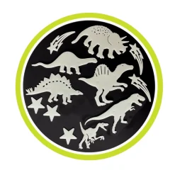 Brainstorm Glow - Dinosaurer + stjerner, 12 dele| Dinosaur Legetøj|Astronomi