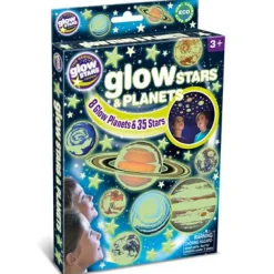 Brainstorm Glow - Planeter + stjerner, 43 dele| Astronomi
