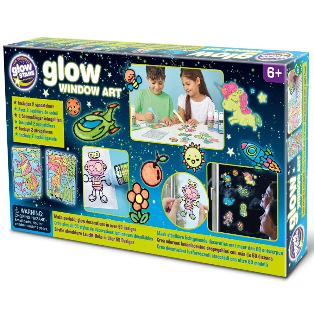 Brainstorm Glow - Pynt dit vindue| Krea-Fitness|Tegne- & Malegrej
