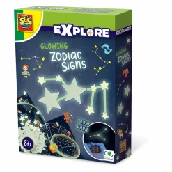 SES Creative Glow - Stjernetegn, 87 dele|Børn Til Børneværelset|Astronomi