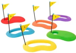 Spordas Golf puttehuller med flag, 6 stk| Sportslegetøj & Gøgl