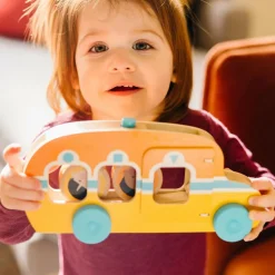 Melissa & Doug GO Tots - Bus| Legebiler|Dukkehus & Legesæt