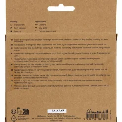 Creativ Company Gouache maling 20 ml. - Natur, 6 stk| Voksenværk|Tegne- & Malegrej