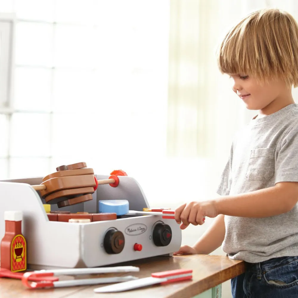 Melissa & Doug Grillsæt med 24 dele| Legekøkken & Legemad