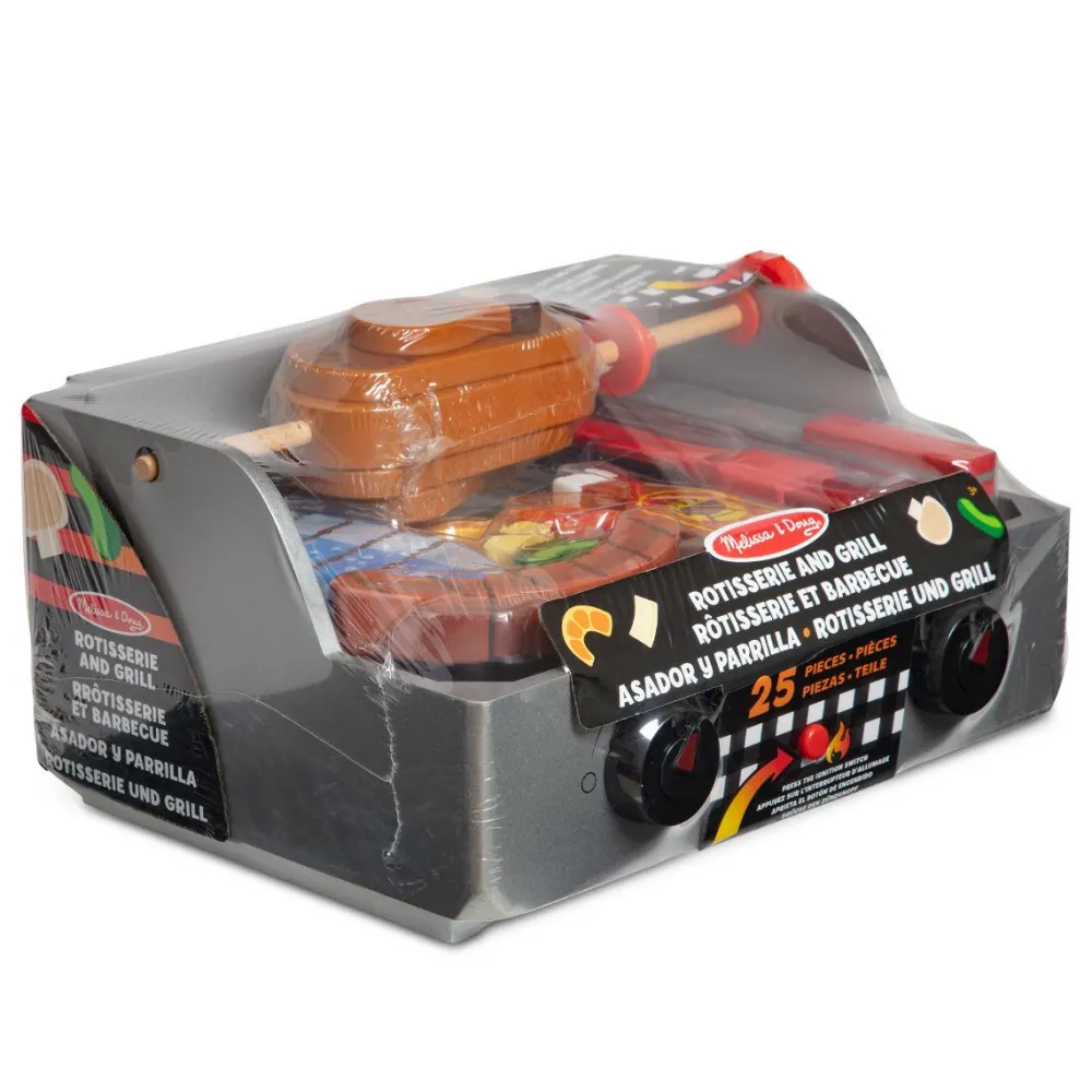 Melissa & Doug Grillsæt med 24 dele| Legekøkken & Legemad