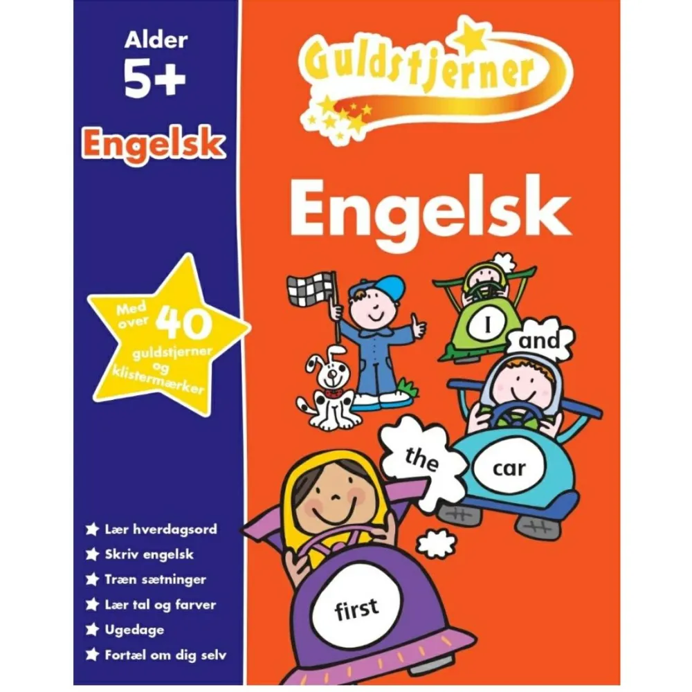 Guldstjerner - Engelsk| Sprog & Leg|Fagbøger