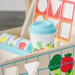 Melissa & Doug Gåvogn/indkøbsvogn med aktiviteter| Rolleleg|Tumlinge Legetøj