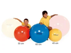Gymnastikbold 65cm blå| Sportslegetøj & Gøgl|Sansemotorisk Legetøj