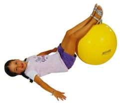 Gymnastikbold 45cm gul| Sportslegetøj & Gøgl|Balanceleg