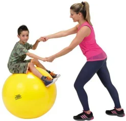 Gymnastikbold 75 cm gul| Vis Alle Varer (Særlige Behov)|Grovmotorik