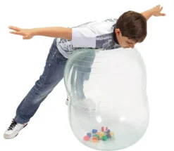 Gymnastikbold Rulle 55cm transparent| Vis Alle Varer (Særlige Behov)|Grovmotorik
