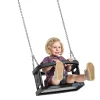 Gynge - Baby m. gummisæde - Sort| Grovmotorik|Gynger