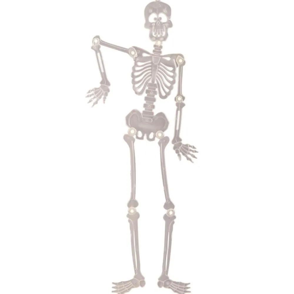 Halloween-ophæng - Skelet (selvlysende), 90 cm| Halloween